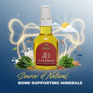 Vitamin A + D Bone Strengthening Massage Oil (BPR3)