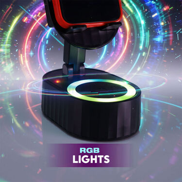 Magic Wireless Induction Speaker With Phone Holder And RGB lights (BLS7)
