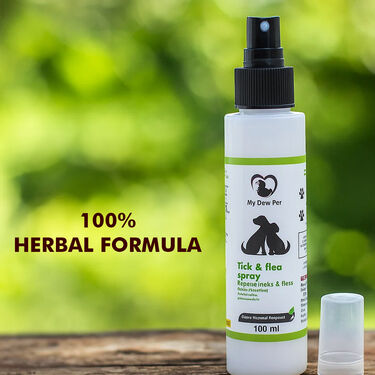 Anti-Tick & Flea Spray For Pets (PET1)
