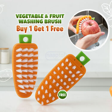 Vegetable & Fruit Washing Brush Buy 1 Get 1  (VFWB)