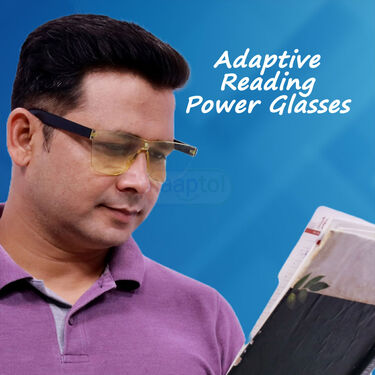 Bifocal Rimless Night Vision Adaptive Power Reading Glasses Buy 1 Get 1 Free (2BORG5)