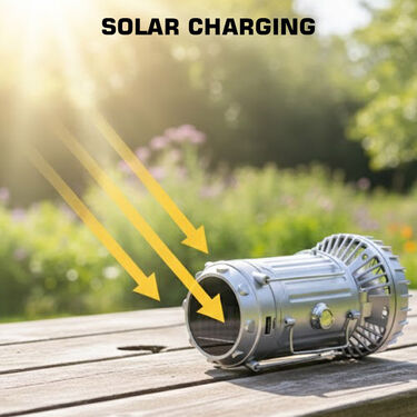 Solar Emergency Light With Fan (LL7)