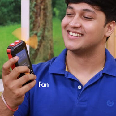 Super Strong Big Battery Mobile With Inbuilt Light And Fan (PMH11)