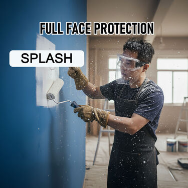 Full Face Protective Transparent Shield Cover (FPS)