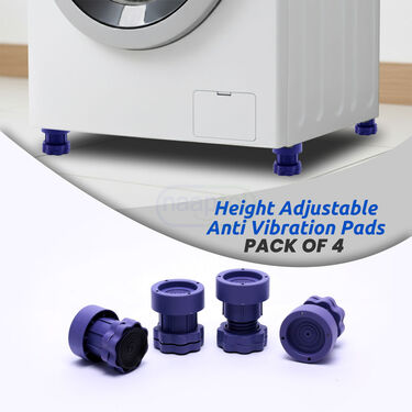 Height Adjustable Anti Vibration Pads 4 Pieces(PF9)