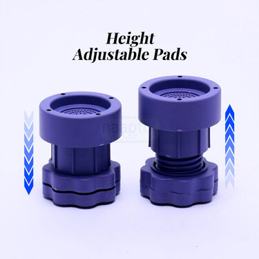 Height Adjustable Anti Vibration Pads 4 Pieces(PF9)