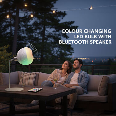 LED Light Bulbs Color Changing With Bluetooth Speakers And Remote Control Bulb (LL8)