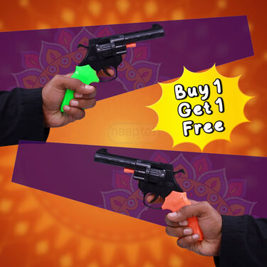Buy1 Get 1 Pistol Pakka Toy With Free Ring Cap (MG11)