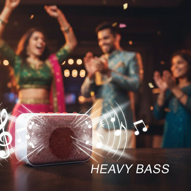 Wireless Bluetooth Speaker With RGB Led Light (BLS12)