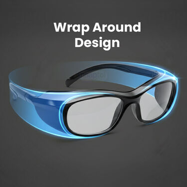 Wrap Around Bifocal Adaptive Power Safety Glasses Buy 1 Get 1 Free (2WBG)