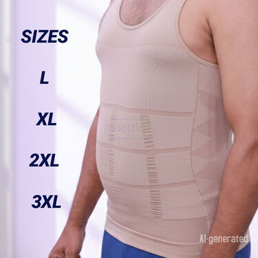 Instant Tummy & Chest Shaper For Men BOGO (SV5)