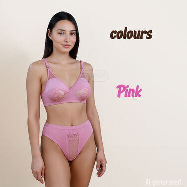 Pack of 3 Everyday Lace Bra And Panty Set (3BP)