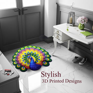3D Peacock Super Absorbent Mat (3DM4)