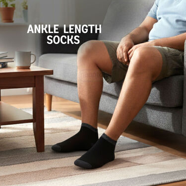 Pack of 20 Ankle Length Socks For Mens (ASM1)