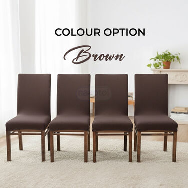 Pack of 4 Stretchable Chair Covers (SCC1)