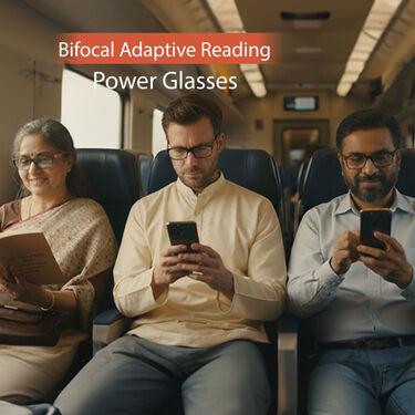 Full Frame Foldable Bifocal Adaptive Power Reading Glasses Buy 1 Get 2 Free (3FBORG2)