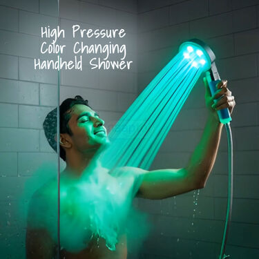 High Pressure Color Changing Handheld Shower (RSH3)