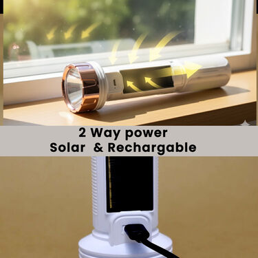 360 Degree Solar Emergency Flash Light  (LL12)