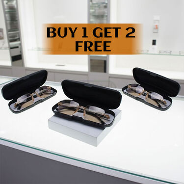 Rimless Bifocal Coloured Adaptive Power Reading Glasses Buy1 Get 2 Free (3BCORG11)