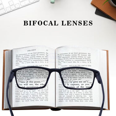Full Frame Bifocal Coloured Adaptive Power Reading Glasses Buy1 Get2 Free (3BCORG10)