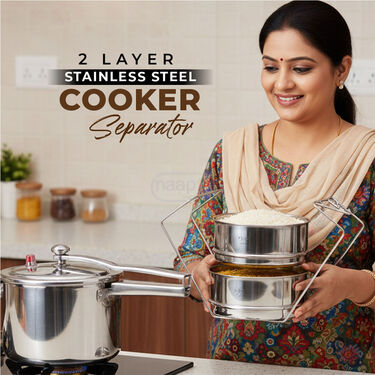 2 Layer Stainless Steel Cooker Separator (1CS2)
