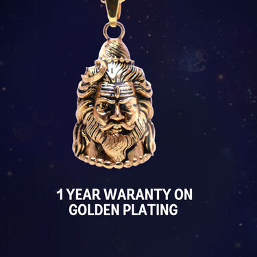 Reversible Shiv-Hanuman Pendant Set (RSHPN11)