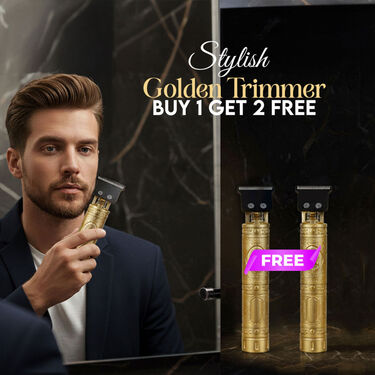 Stylish Golden Trimmer Buy 1 Get 2 Free (3PMT1)