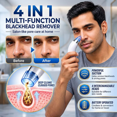 4 In 1 Multi-Function Blackhead Remover (BHR3)