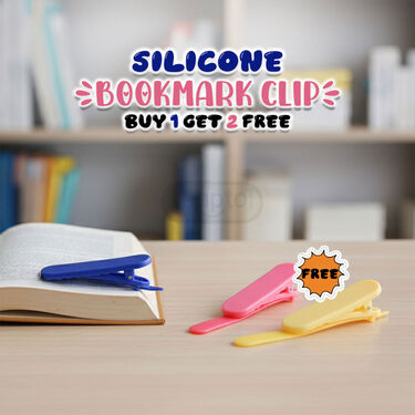 Silicone Bookmark Clip Buy 1 Get 2 Free (SBC)
