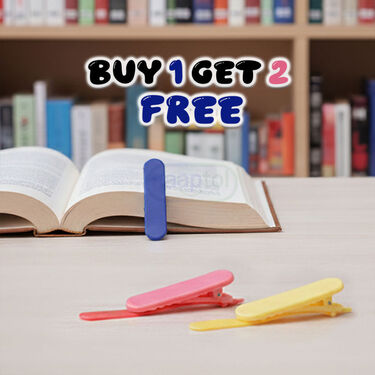 Silicone Bookmark Clip Buy 1 Get 2 Free (SBC)