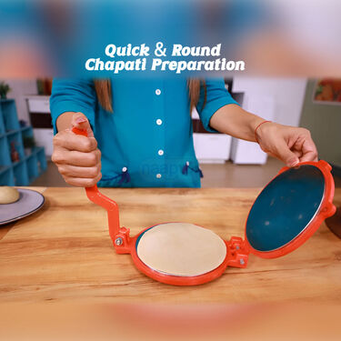 Chapati & Puri Maker + Silicone Atta Kneading Bag (CP11)