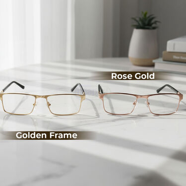 Comfortable All-Day Use Metal Frames With Silicone Pads Buy1 Get1 Free (2MF)