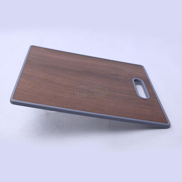 2 In 1 Steel & Wooden Chopping Board (CB5)