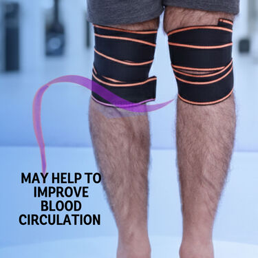 Compression Knee & Calf Strap For Pain Relief B1G1 (CKT)