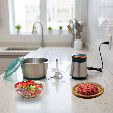 2L Stainless Steel Electric Meat Chopper (EC9)