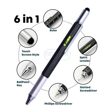 6 in 1 Multifunction Tool Pen (MFT)