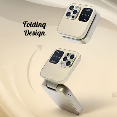 2 Sim Flip Phone With Camera & 4 Languages (PMH1 G)