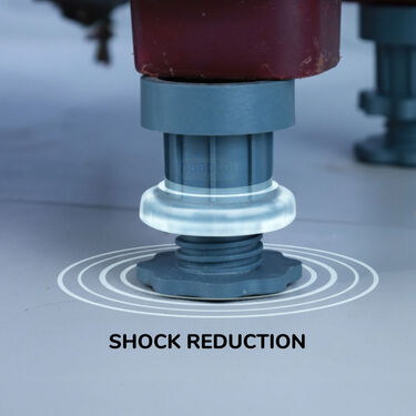 Washing Machine Adjustable Anti Vibration Pads - Pack of 4 (AVP2)