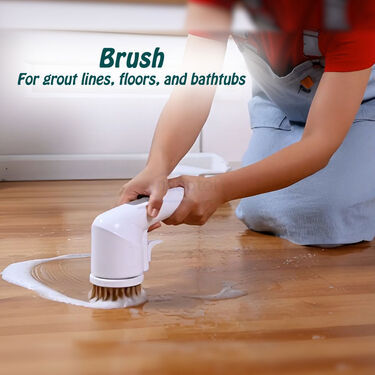 5 In1 Powerful Rechargeable Cleaning Brush (ECB3)