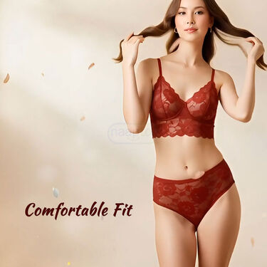 Pack of 7 Premium Floral Lace Panties (7WP)