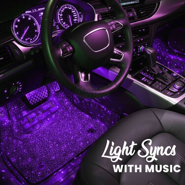 Car Interior Decorative Ambient Musical Star Lights (CIDL6)