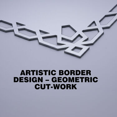 Premium Decorative Square Shape Mirror Sticker (MWS5)