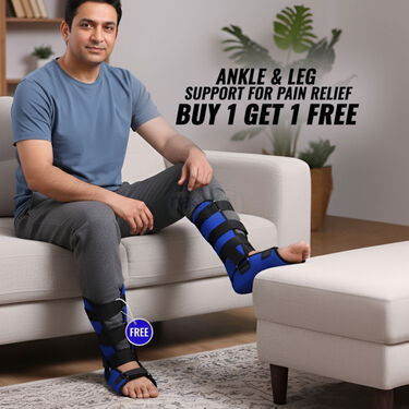 Ankle & Leg Support For Pain Relief B1G1 (ALS2)