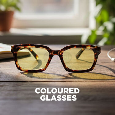 Full Frame Coloured Adaptive Power Reading Glasses Buy 1 Get 2 Free (3CORG5)