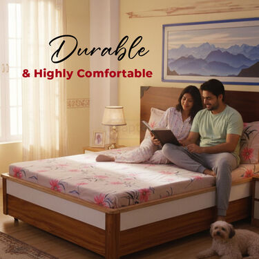 Floral Fitted Bedsheet With 2 Pillow Covers Free (DBS33)