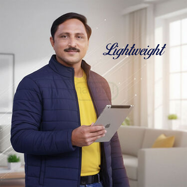 Mens Solid Puffer Jacket For Heavy Winters (MPJ3)