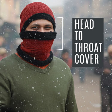 Set of 8 Wollen Cap And Muffler Combo (WWC2)