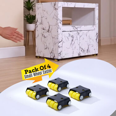 4 x Small Fix Wheel Castor (4WC)