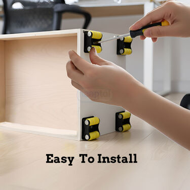 4 x Small Fix Wheel Castor (4WC)