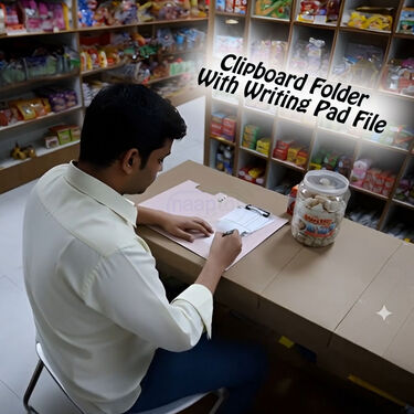 Clipboard Folder With Writing Pad File (FFCB)